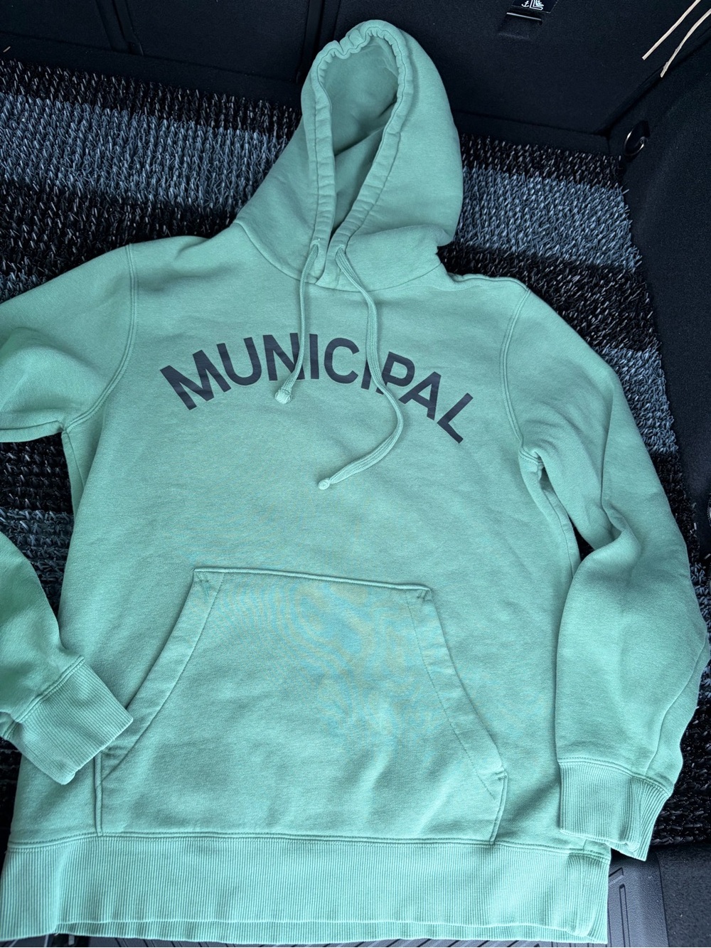 Municipal Green Hoodie MUNICIPAL M.OG-330 Hoodie men’s small